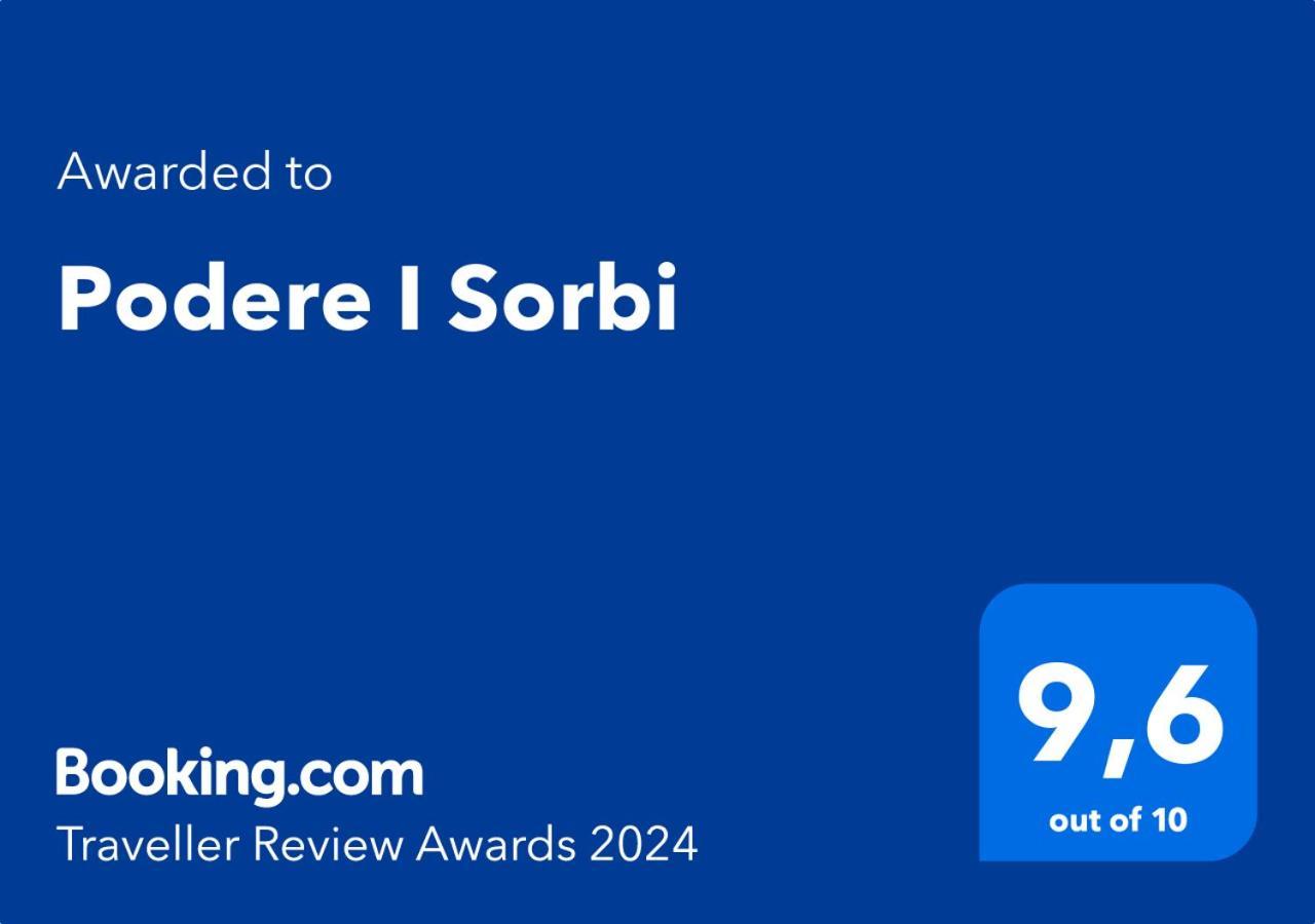 Podere I Sorbi San Donato in Fronzano Luaran gambar